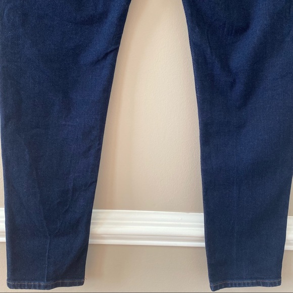 Mott & Bow Dark Wash High Waisted Skinny Jeans Women’s Size 34 Pre-owned EUC - Picture 8 of 10